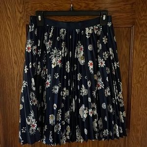 Jason Wu for Target Pleated Floral Skirt MIDI Length Size 4
